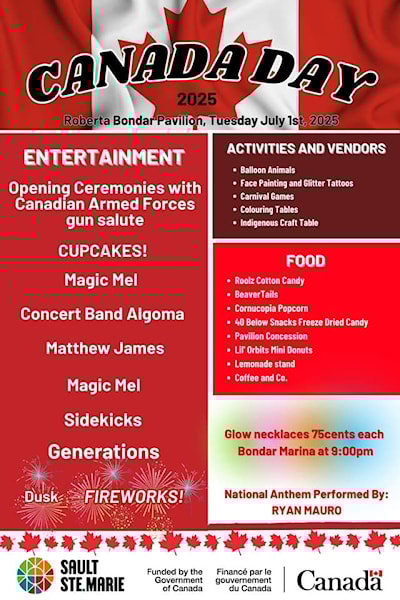 Canada Day 2025 at the Bondar Pavilion