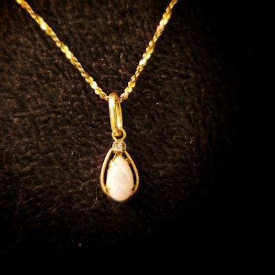 The necklace that goes along with my Grandmother's ring