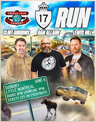Triple Jack Comedy HWY 17 Run (Eventbrite)