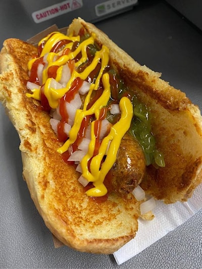 $3 hot dogs!