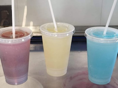Assorted slushies, a flavour for everyone!