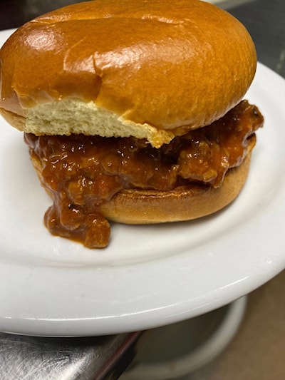 Sloppy Joes from Lucky's!