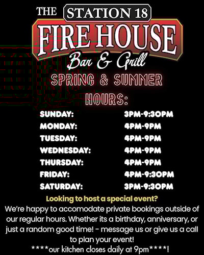 Check out these hours! 