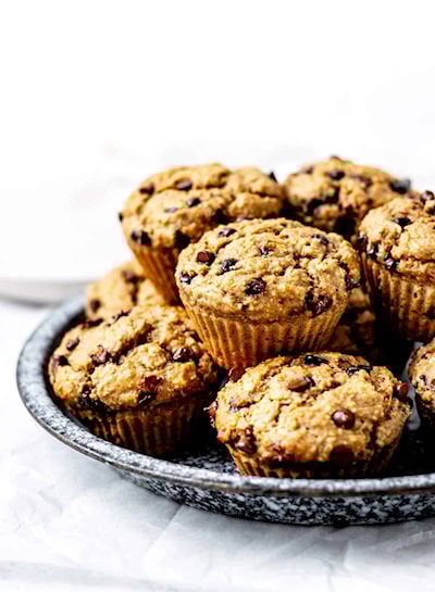 Healthy Banana Protein Muffins