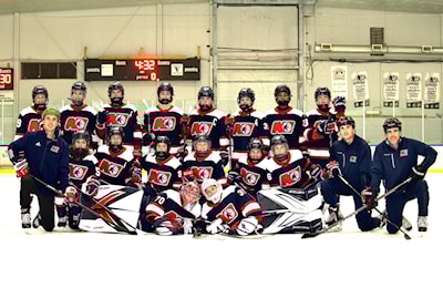 U13 Trappers team coached by former OHLers Zach Bratina and Dylan D'Agostino