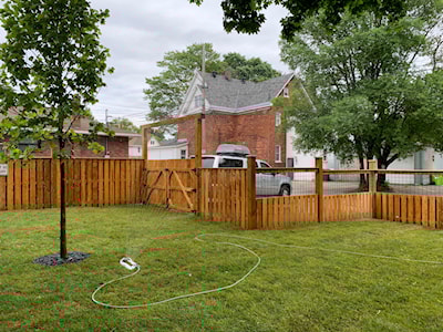 Post-sod yard. All done!