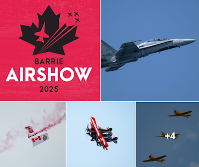 BARRIE AIRSHOW 2025 Presented by Pratt Homes