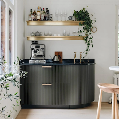 Coffee or a cocktail time? Image from Stouffer Photography Interiors. Jean Stouffer's show, The Established Home is on Magnolia Network.