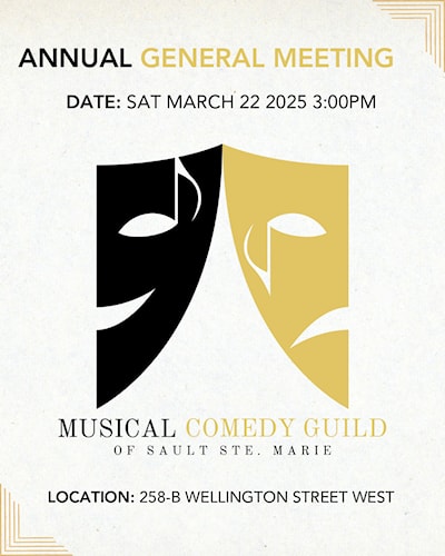 Musical Comedy Guild Annual General Meeting.