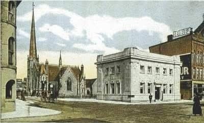 First of the Four Bank Corner.