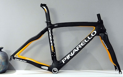 My favourite: Andrew's first racing bike. Dogma 65.1
