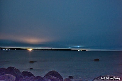 Before Dawn on the Beach Looking into Horseshoe Bay and out over Batchawana Bay - Photo 4 of 4