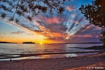 The Sunset Seen Near Horseshoe Bay Saturday May 24th, 2025 - Photo 3 of 4