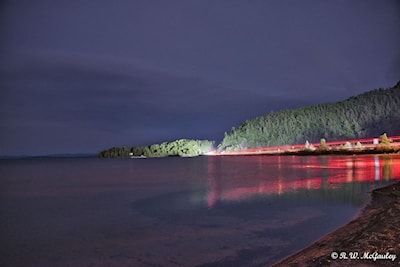A Time Exposure from the beach at Havilland at 4:00am