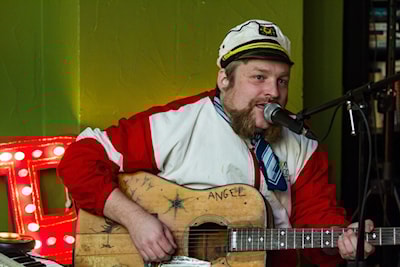 BA Johnston at Cafe Natura in Sault Ste. Marie on Wednesday, April 1, 2015. Donna Hopper/SooToday
