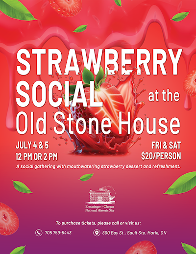 Strawberry Social at the Old Stone House