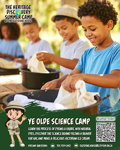 The Heritage Discovery Summer Camp at the Old Stone House