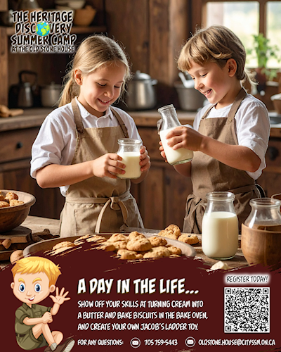 The Heritage Discovery Summer Camp at the Old Stone House