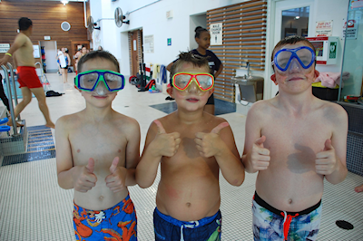 Campers rate swimming as their favourite activity!